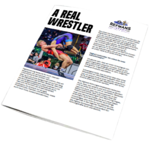 A REAL WRESTLER